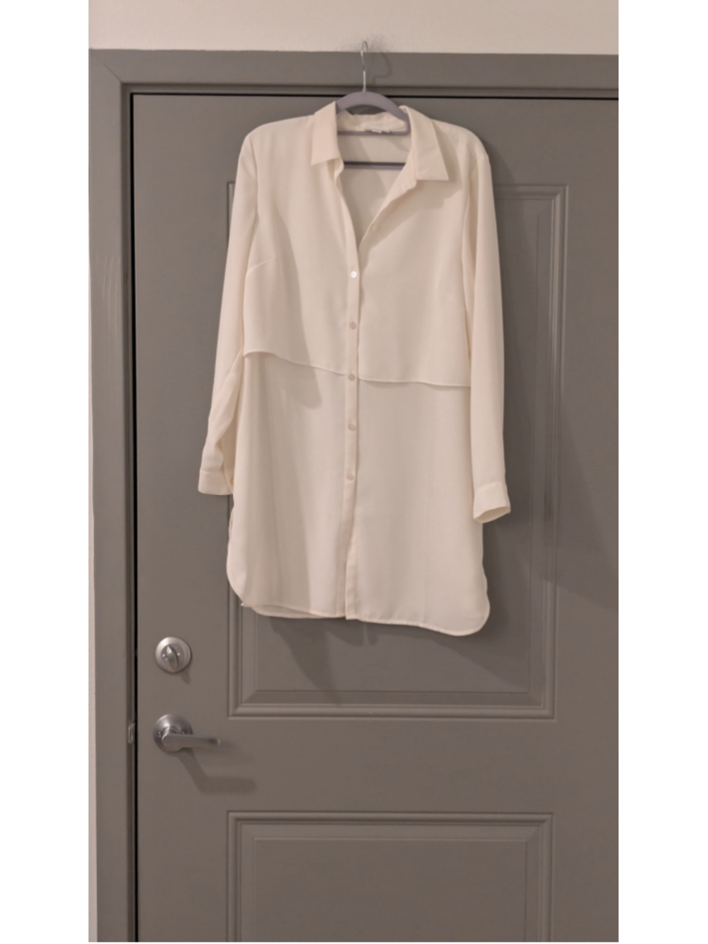 Women's J.Jill White Button Down dress Size S